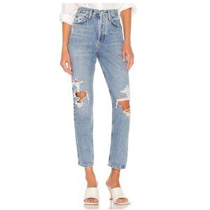 AGOLDE Fen High Rise Relaxed Taper in Wander Size 25